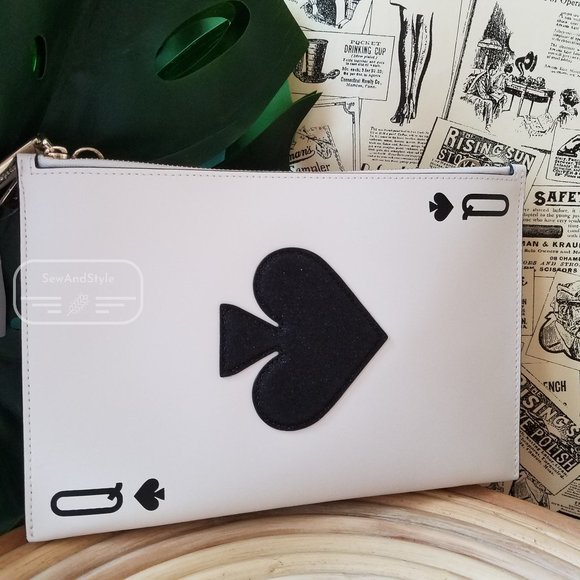 kate spade Handbags - Kate Spade Card Crossbody Draw Deck Card Black